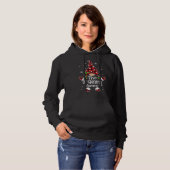 Grammy Gnome Red Pset Matching Family Kerstp Hoodie (Voorkant volledig)