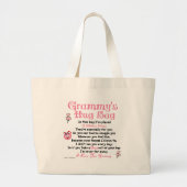 Grammy Grote Tote Bag (Voorkant)