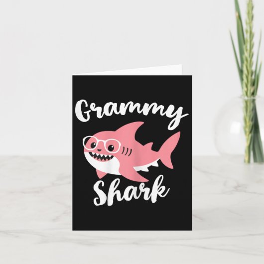 Grammy Haai Moederdag Oma Grappig Kaart (Voorkant)