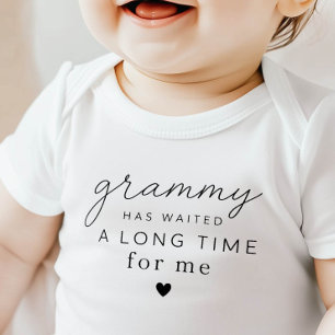 Grammy heeft Baby Bodysuit Cadeau Gewacht