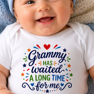 Grammy Heeft Lange Tijd Gewacht Baby Body Romper
