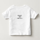 Grammy help, het was niet mijn schuld kinder shirts (Achterkant)