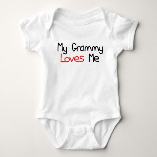 Grammy houdt van me romper (Voorkant)