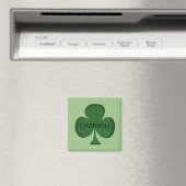 Grammy Irish Shamrock Magnet (Insitu (Vaatwasser))
