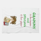 Grammy keukenhanddoek Grootmageschenken (Horizontaal)