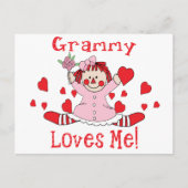Grammy Love is me Rag Doll Briefkaart (Voorkant)