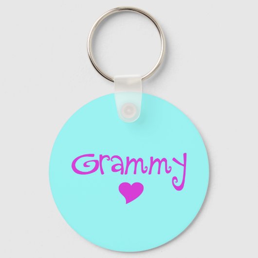 Grammy met hart sleutelhanger (Voorkant)