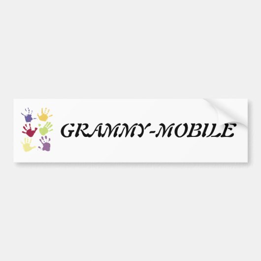 GRAMMY-MOBIEL BUMPERSTICKER (Voorkant)
