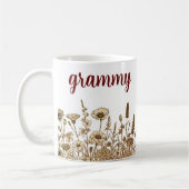 Grammy Modern Floral Design Koffiemok (Links)