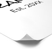 Grammy Nana Gigi Grandma Grandmother D  Poster (Hoek)