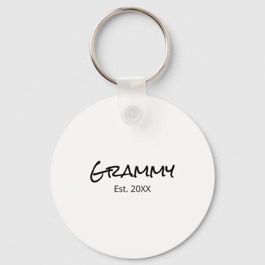 Grammy Nana Gigi Grandma Grandmother D  Sleutelhanger (Voorkant)