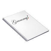 Grammy! Notitieboek (Rechterzijde)