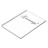 Grammy! Notitieboek (Linkerzijde)