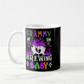Grammy Of The Brewing Baby Grandma To Be Halloween Koffiemok (Links)