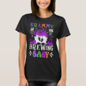 Grammy Of The Brewing Baby Grandma To Be Halloween T-shirt (Voorkant)