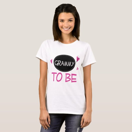 Grammy om te worden t-shirt (Voorkant volledig)