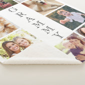 Grammy Photo Collage gepersonaliseerd Sherpa Deken (3/4)