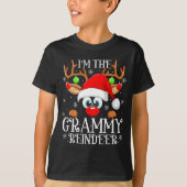 Grammy Reindeer Christmas Family Matching Group Fu T-shirt (Voorkant)