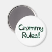 Grammy Rules Magneet (Voorkant / Achterkant)