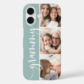Grammy Script Grandma Photo Collage Case-Mate iPhone Case (Achterkant)