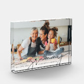 Grammy Script Overlay | Wij houden van u Fotoblokken (Links)