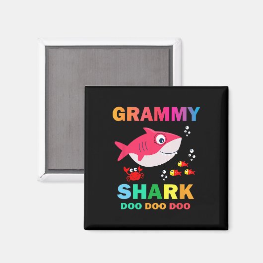 Grammy Shark Magneet (Voorkant / Achterkant)