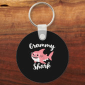 Grammy Shark Mother's Day Grandma Funny Sleutelhanger (Voorkant)