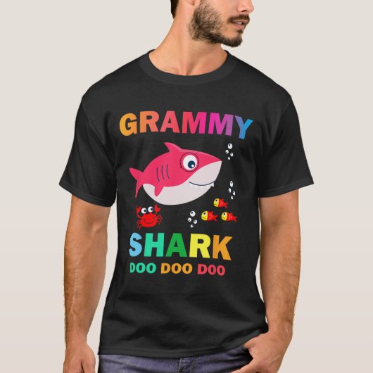 Grammy Shark T-shirt (Voorkant)