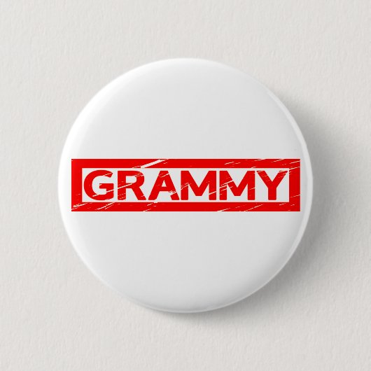 Grammy Stamp Ronde Button 5,7 Cm (Voorkant)