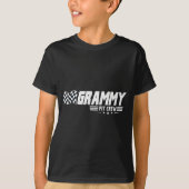 Grammy T Crew Race Car Birthday Family Racing  T-shirt (Voorkant)