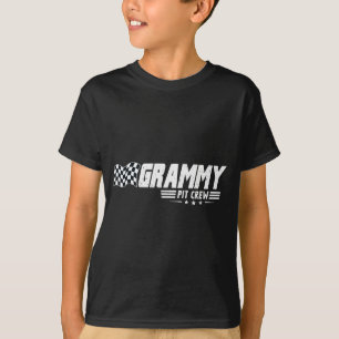 Grammy T Crew Raceauto Verjaardag Familie Racing T-shirt