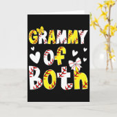Grammy van beide trots Softll verkoopt Grammy oma Kaart (Gele Bloem)