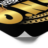 Grammy van de beruchte One Old School Hip Hop 1st Poster (Hoek)