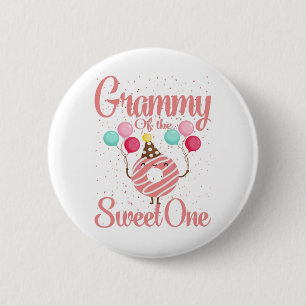 Grammy van de liefste één familie komt overeen met ronde button 5,7 cm