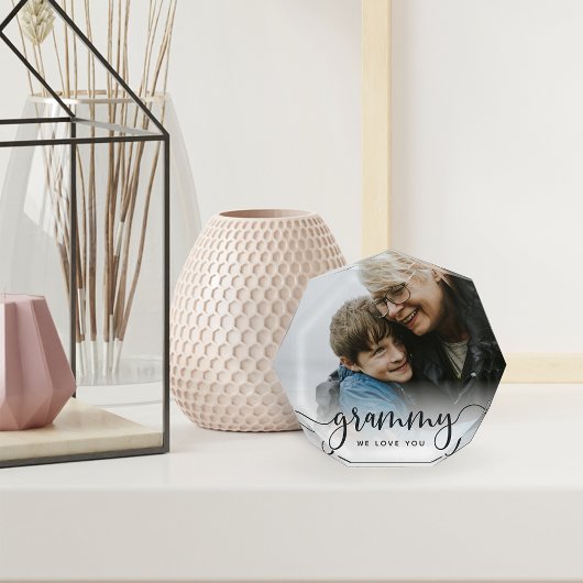 Grammy We houden van je | Grandma Script Overlay Fotoblokken