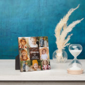 Grammy We Love You Heart Wood Fotocollage Fotoplaat (Insitu)