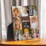 Grammy We Love You Heart Wood Fotocollage Fotoplaat<br><div class="desc">De Grammy We Love You Heart Modern Photo Collage Plaque is een ontroerend en gepersonaliseerd geschenk dat je liefde voor je grootmoeder laat zien. Deze prachtig ontworpen plaquette is voorzien van een hartvormige fotocollage, zodat u uw favoriete familie afbeeldingen toe te voegen in een moderne en stijlvolle lay-out. Het oprechte...</div>