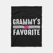 Grammy's Favorite Fleece Deken (Voorkant)