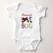 Grammy's Love Bug, Cute & personalized! Romper (Voorkant)