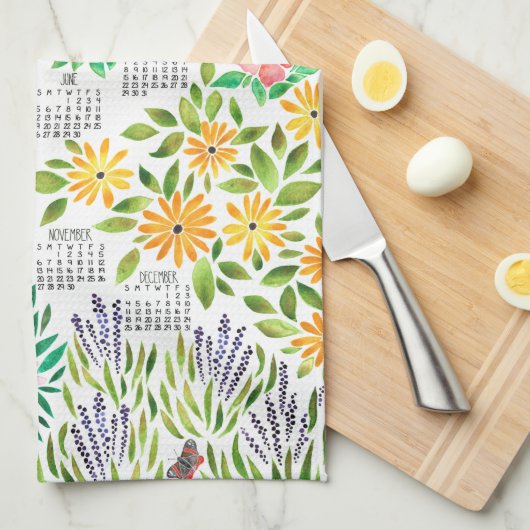 Grammy's tuin keukenhanddoek (Quarter Fold)