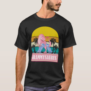 GRAMMYSAURUS Dinosaur T-Rex Fathers Day T-shirt