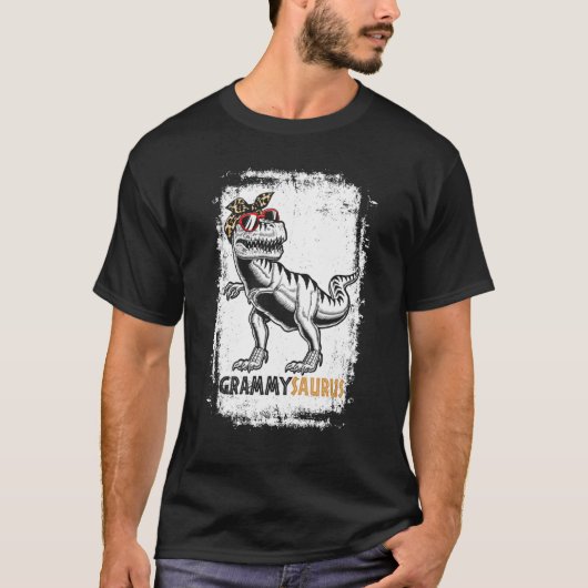 Grammysaurus Rex Grandma Dinosaur Rex Grammy Sauru T-shirt (Voorkant)