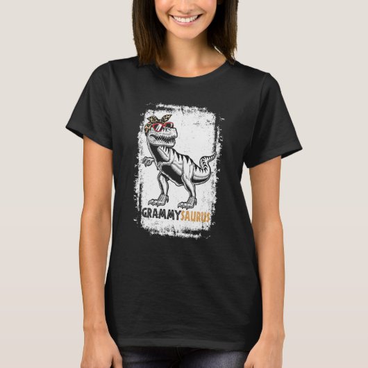 Grammysaurus Rex Grandma Dinosaur Rex Grammy Sauru T-shirt (Voorkant)