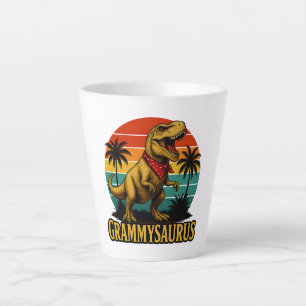 Grammysaurus T Rex Dinosaur Grammy Moederdag Latte Mok