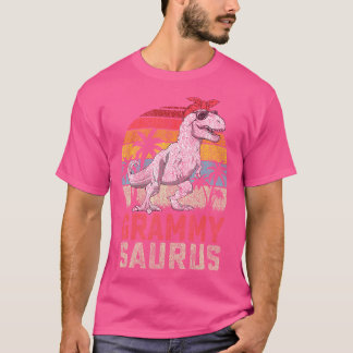 Grammysaurus T Rex Dinosaur Grammy Saurus Mother's T-shirt