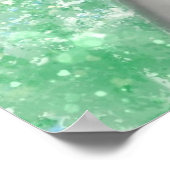 Gramofoon Vrouw Poster (Hoek)