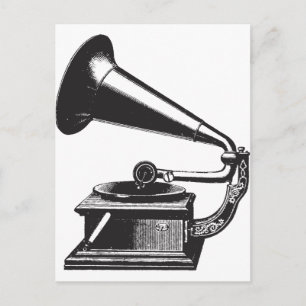 Gramophone Briefkaart