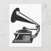  Gramophone Briefkaart (Voorkant)