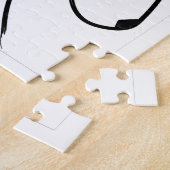 Gramophone Bull Terrier Muziek Surreal huisdier ku Legpuzzel (Zijkant)