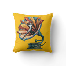 Gramophone dansen door de melodie